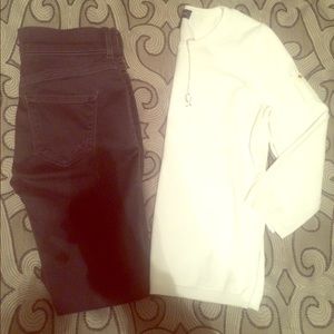 Brand new gray express jeans