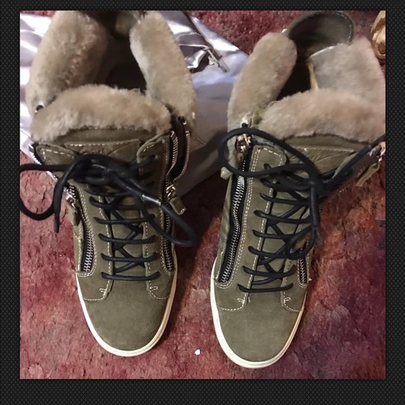 Giuseppe zanotti wedge sneakers - Picture 3 of 4