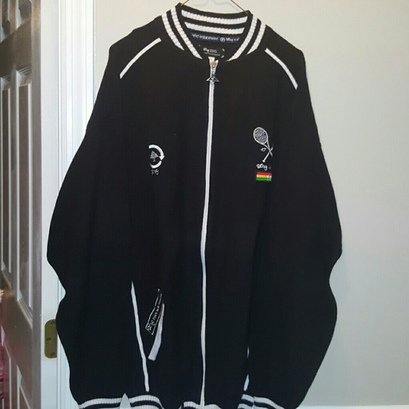 Mens LGR zipper up sweater