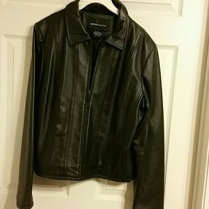 Leather jacket