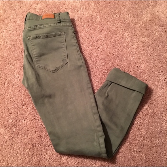 Military Green Jeans