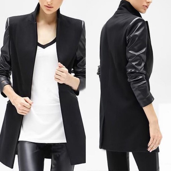 Black Long Blazer
