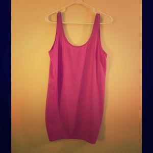 Leith sleeveless dress with deep scoop back