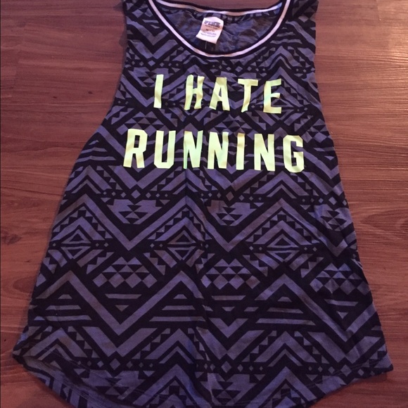 NWT I hate Running Tank