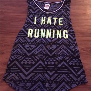 NWT I hate Running Tank