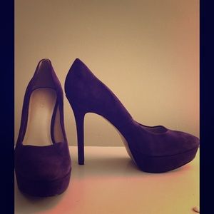 🌟🌟NINE WEST-Purple Suede Pumps🌟🌟
