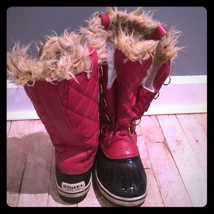 Red Sorel Boots