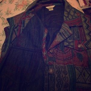 This is a vest ,sort of tribal kinda hippie like