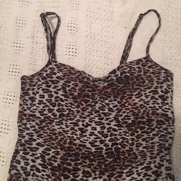 Cheetah Print stretchy sun dress - Picture 2 of 3