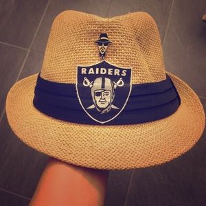 Raiders brim hat