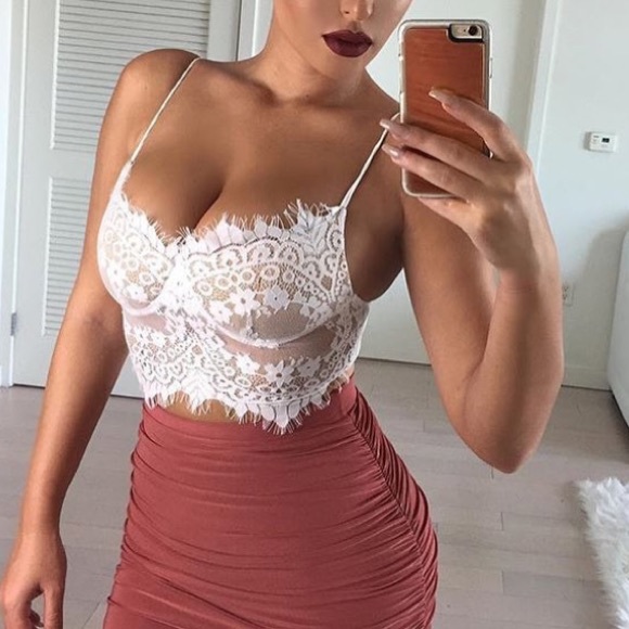 NWT Sexy Black and Nude Corset Top - Picture 1 of 4