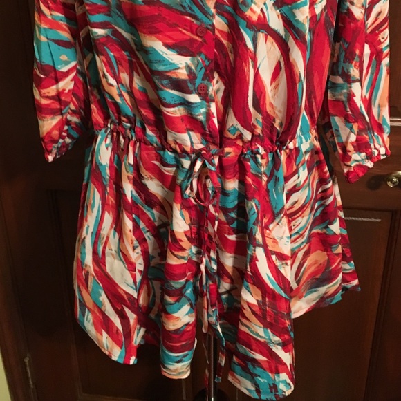 Kris Jenner Drawstring Waist Tunic - Picture 2 of 3