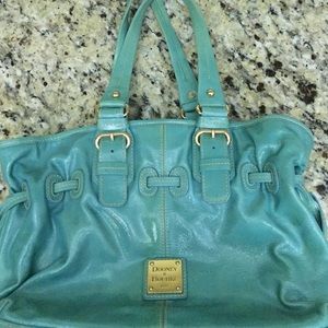 Turquoise Dooney & Bourke purse