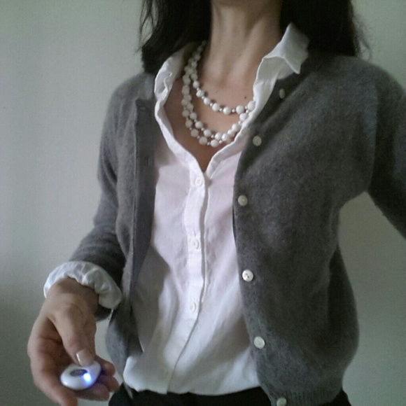 100% CASHMERE CARDIGAN