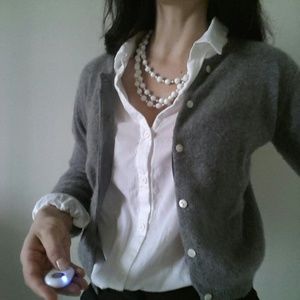 100% CASHMERE CARDIGAN