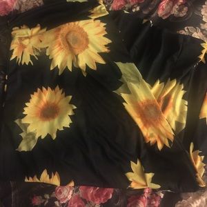 Sunflower maxi skirt