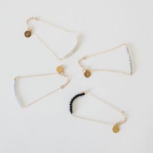 Glass Crystal Bead Bracelet by Tribe Alive