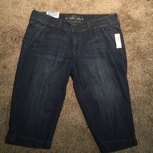Brand new cropped jeans!