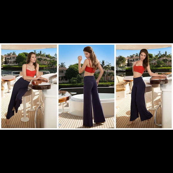 Jholie London ballerina boho yoga resort pants