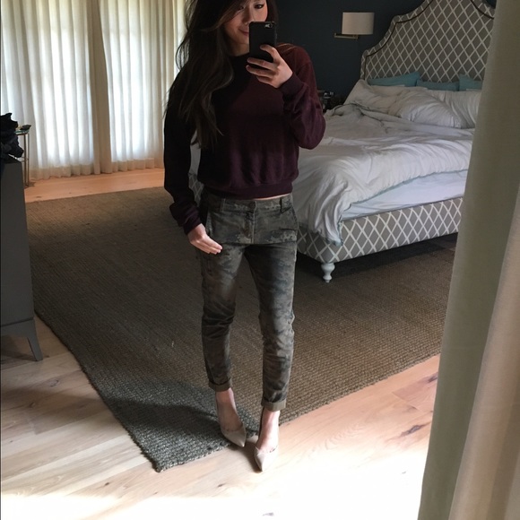 Zara Pants - Zara Skinny Camo Trousers