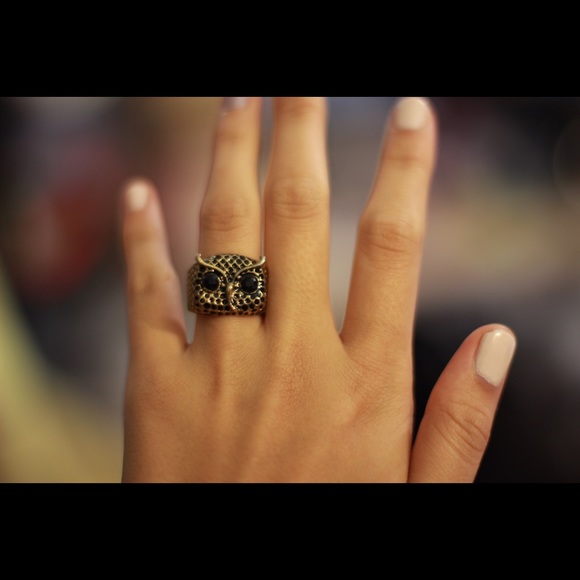 Chunky Owl Ring