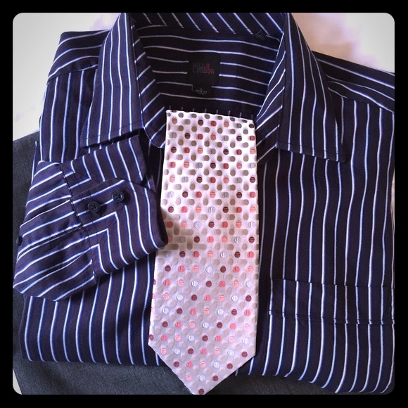 🎉Final price✨ Men's collar shirt with stripes 👔