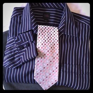 🎉Final price✨ Men's collar shirt with stripes 👔