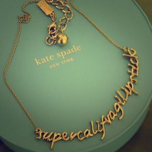 Kate Spade Gold Necklace