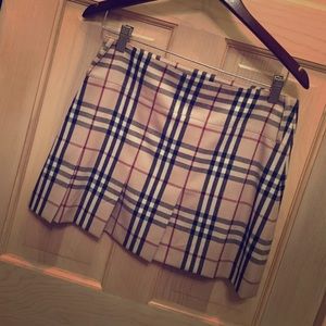 Authentic Burberry Mini Skirt Size 4
