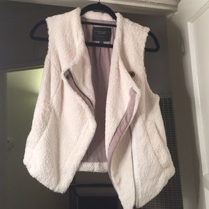 Faux fur vest