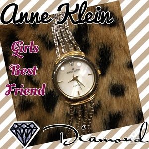 💎Anne Klein Diamond Bracelet Watch NWT💎