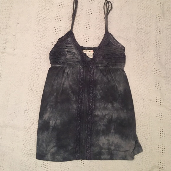 Billabong Grey Tye Dye Tank top - Picture 1 of 3