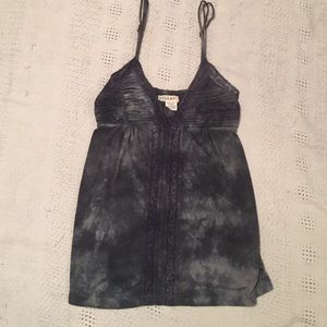 Billabong Grey Tye Dye Tank top