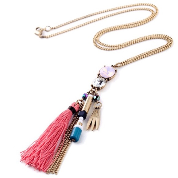 {Sold} 🎉HP🎉Tassel Necklace - Picture 2 of 4