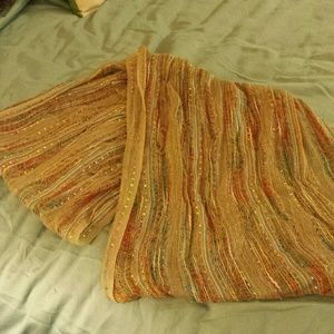 Colorful infinity scarf