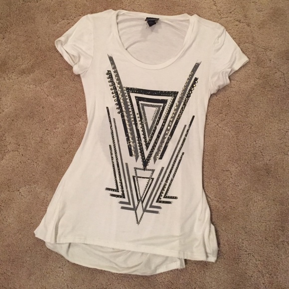 Daytrip White Open Back Blouse - Picture 1 of 4