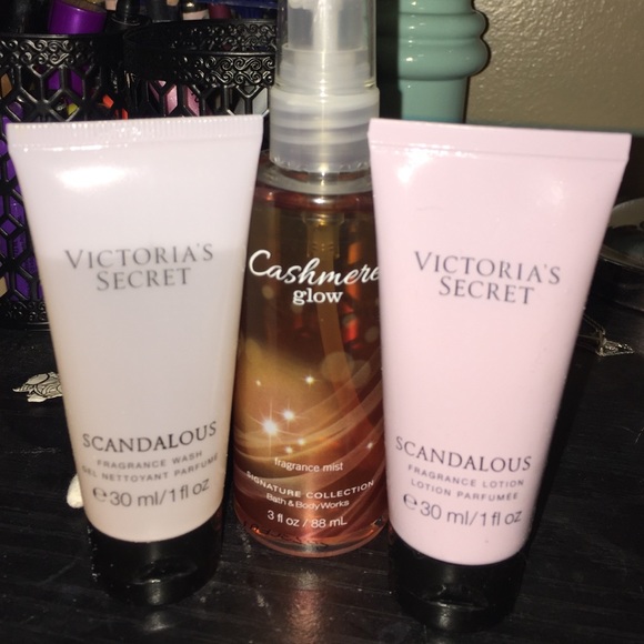 2 Victoria secret items 1 bath&body works