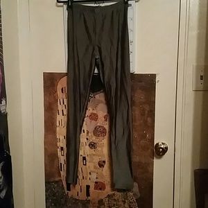 Forever 21 Metallic Grey Leggings