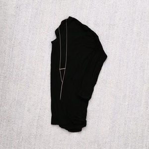 Topshop, Black Dolman Sleeve Top