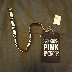 PINK ID Card Holder (MAKE OFFER)