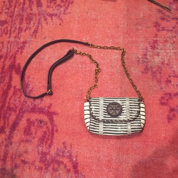 Tory Burch Black & White Crossbody