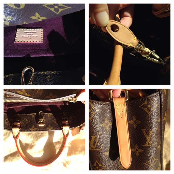 📌SOLD📌 More Pix LOUIS VUITTON Montaigne Satchel - Picture 3 of 4