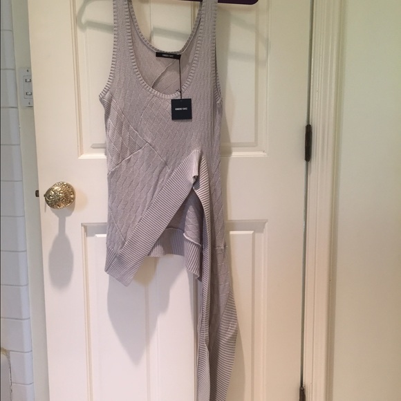 Kimberly Ovitz tank tunic asymmetrical hem