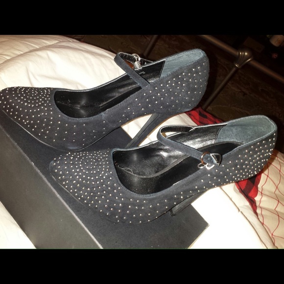 Aldo Black sparkle shoes size 38 - Picture 2 of 3