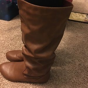 Brown Knee High Boots