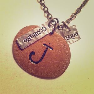 J Initial Necklace