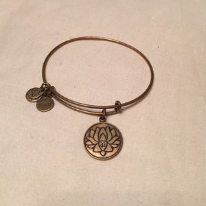 Lotus Flower Alex & Ani bracelet
