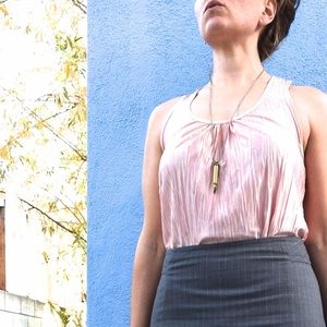 Racer-back Flowing Tank