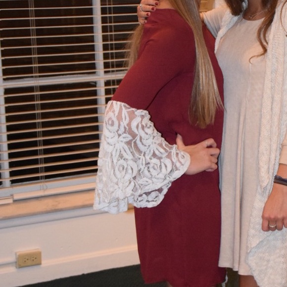 Maroon Dress