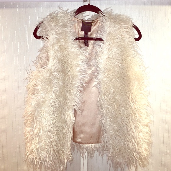 JCrew Faux Fur Vest